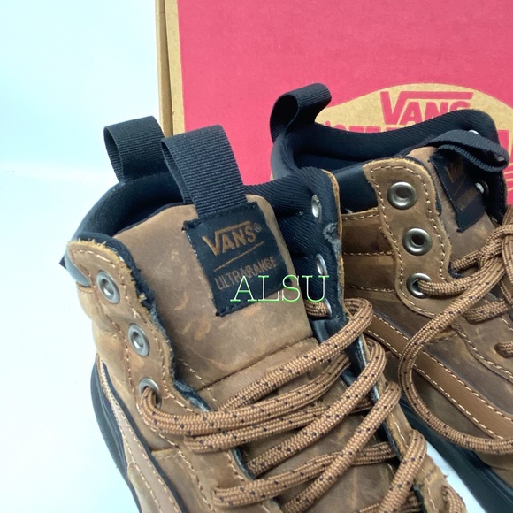 VANS UltraRange High MTE Nubuck Brown Women Boot - Picture 8 of 10